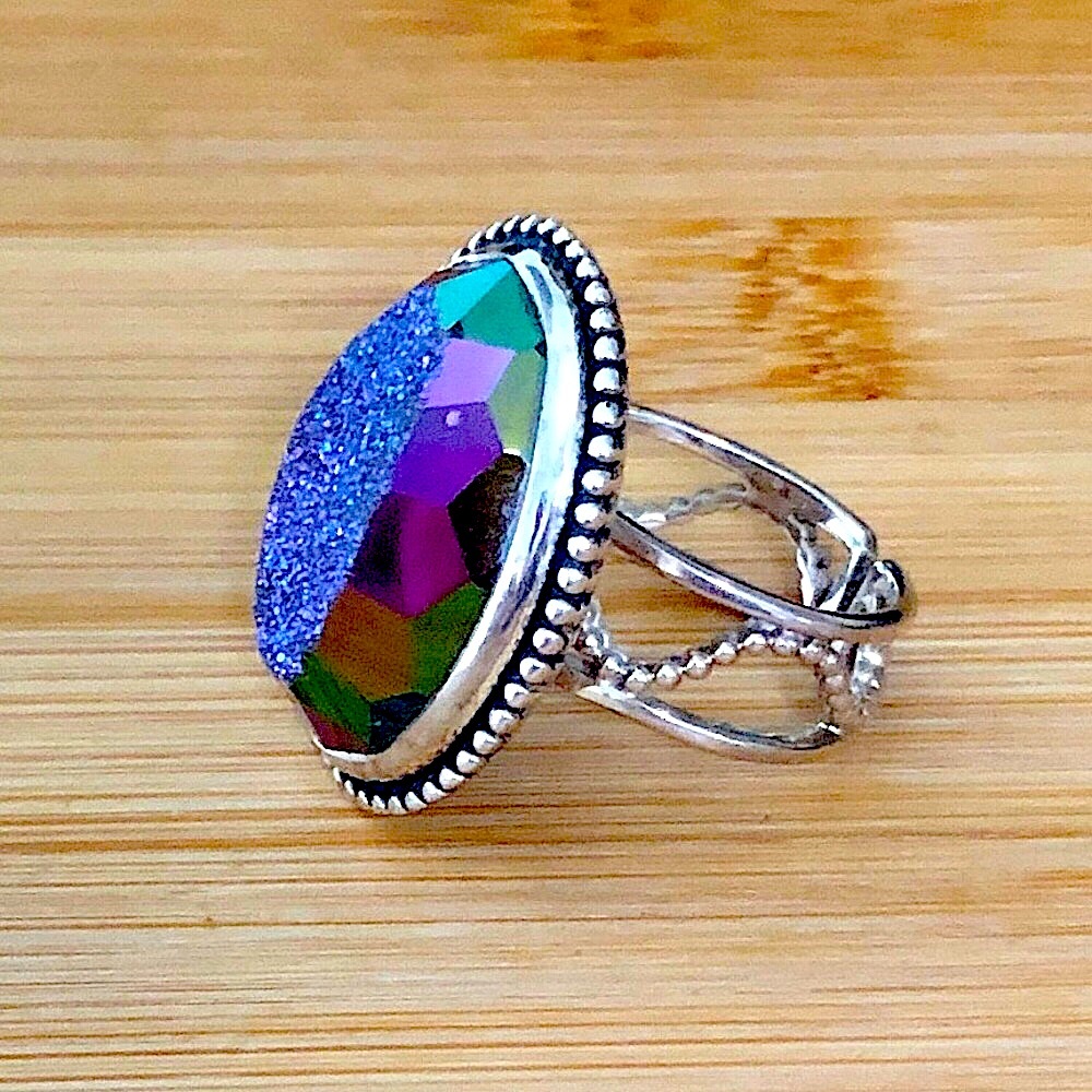 $56 Colleen Lopez Sterling Silver Estate Ring marked CL - Picture 1 of 6